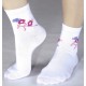 женские носки с цветочным рисунком на паголенке L-L006